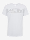 Sam 73 Tricou alb pentru bărbați SAM 73 Barry