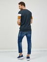 Sam 73 Tricou bărbătesc gri-maroniu SAM 73 Kavix