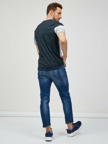 Sam 73 Tricou bărbătesc gri SAM 73 Kavix