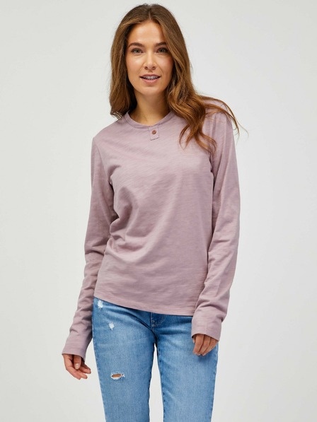 Sam 73 Tricou cu mânecă lungă pentru femei roz închis SAM 73 Naivara