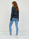 Sam 73 Tricou de bază negru cu mânecă lungă pentru femei SAM 73 Azuka
