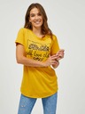 Sam 73 Tricou muștar pentru femei SAM 73 Inathi