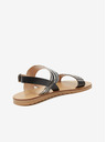 Replay Sandale cu model pentru fete negre Replay