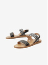 Replay Sandale cu model pentru fete negre Replay