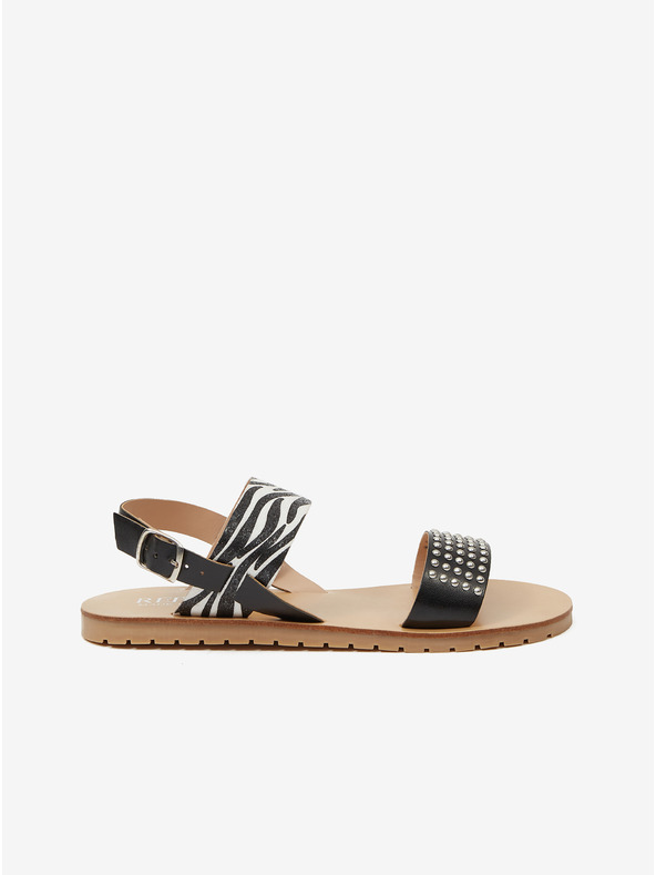 Replay Sandale cu model pentru fete negre Replay