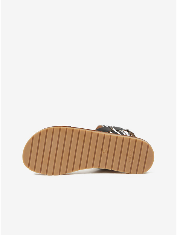 Replay Sandale cu model pentru fete negre Replay