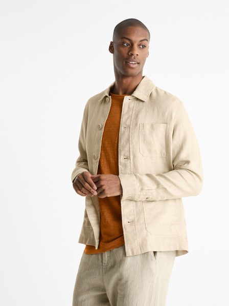 Celio Hanorac din in bej Celio Baston