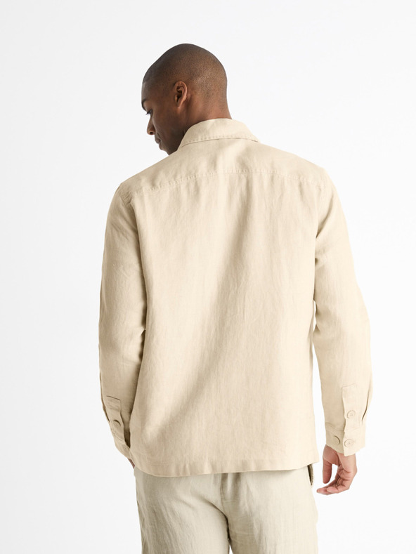 Celio Hanorac din in bej Celio Baston