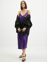 ONLY Rochie midi cu bretele din satin violet pentru femei ONLY Cosmo