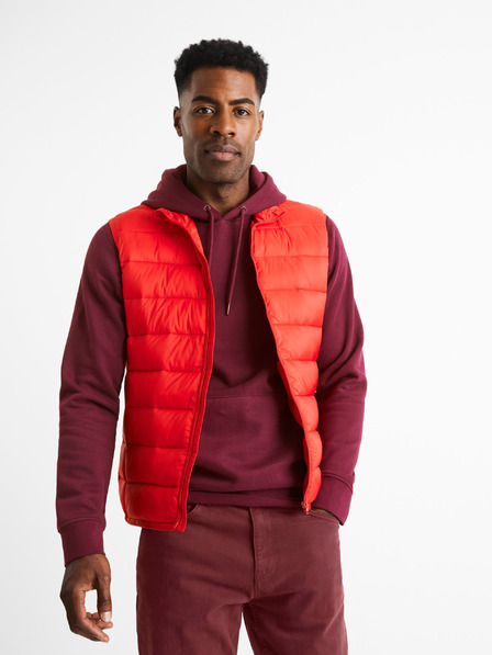 Celio Vesta matlasată roșie pentru bărbați Celio Bulock