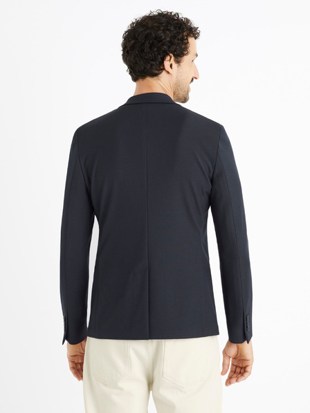 Celio Blazer slim fit albastru închis pentru bărbați Celio Cuseverin