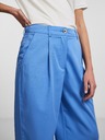 Pieces Pantaloni cu picior larg pentru femei, albastru Pieces Thelma