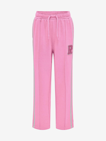 ONLY Pantaloni de trening roz pentru fete ONLY Selina