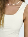 ONLY Bluză cu rezervor reversibil pentru femei crem ONLY Ea