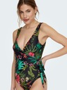 ONLY Costum de baie dintr-o singură piesă pentru femei, negru, cu model ONLY Julie