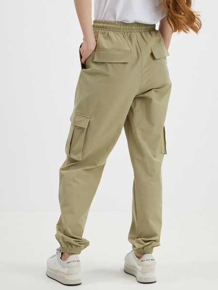 Noisy May Pantaloni de trening kaki pentru femei Noisy May Kirby