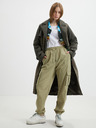Noisy May Pantaloni de trening kaki pentru femei Noisy May Kirby