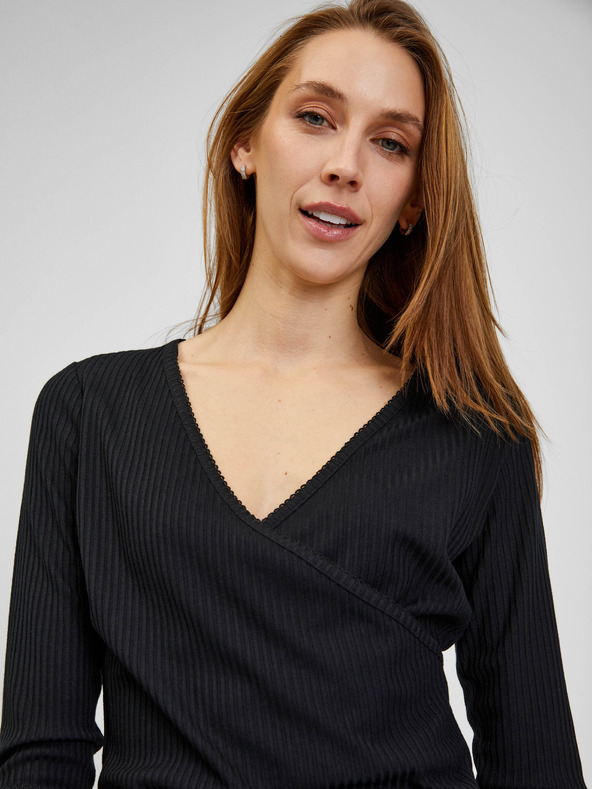 Orsay Bluză neagră de damă ORSAY