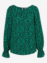 Orsay Bluză florală damă negru-verde ORSAY