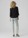 Vero Moda Jachetă neagră cu in pentru femei VERO MODA Jesmilo