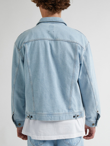 Lee Jachetă Denim Lee Light Blue pentru bărbați