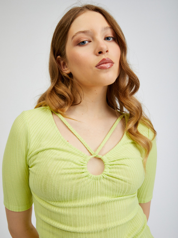 Orsay Tricou de damă ORSAY verde deschis