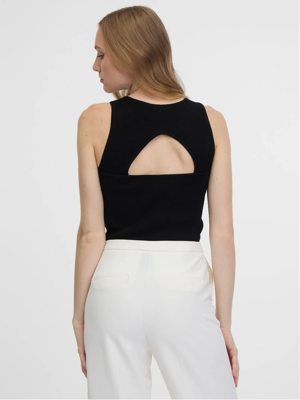 Orsay Top negru de damă ORSAY