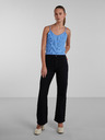 Pieces Top albastru pentru femei Pieces Nukisa