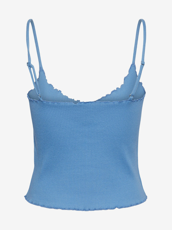 Pieces Top albastru pentru femei Pieces Nukisa