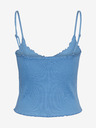 Pieces Top albastru pentru femei Pieces Nukisa