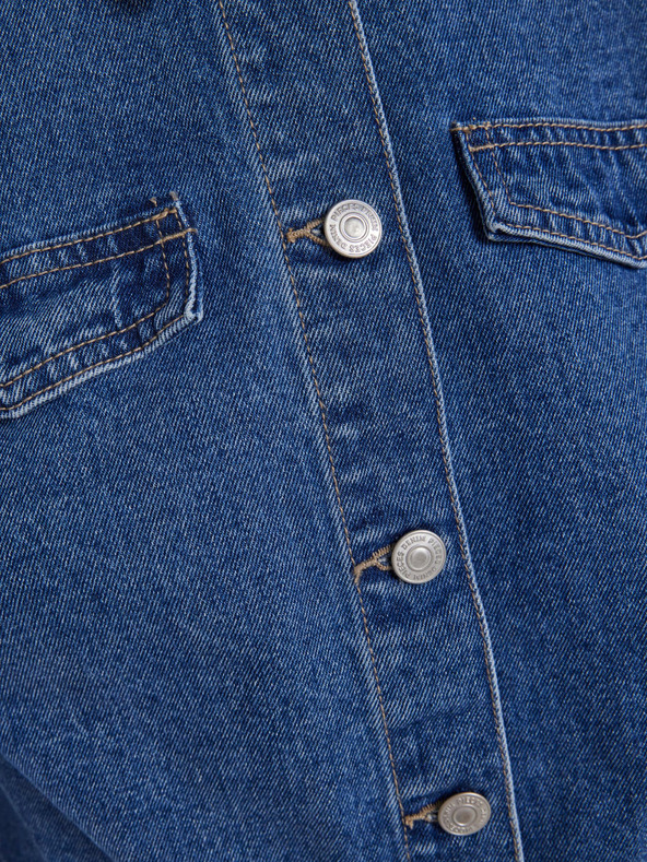 Pieces Blue Jachetă din denim pentru femei Pieces Tessie