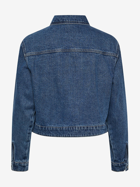 Pieces Blue Jachetă din denim pentru femei Pieces Tessie