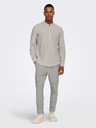 ONLY & SONS Pantaloni bărbătești gri deschis cu dungi și lenjerie ONLY & SONS Linus