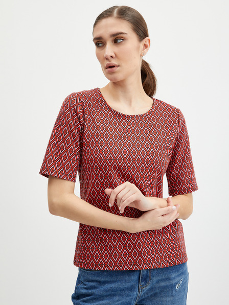 Orsay Bluză roșu de damă cu model ORSAY