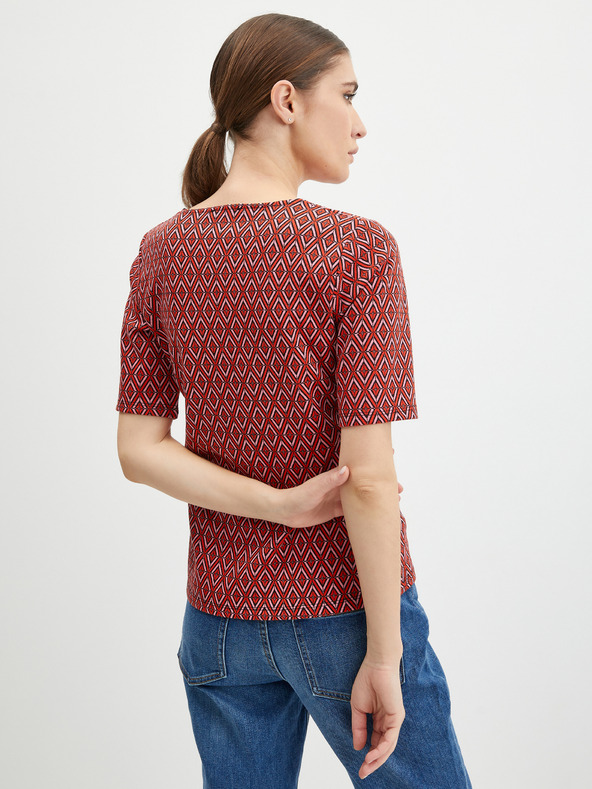 Orsay Bluză roșu de damă cu model ORSAY