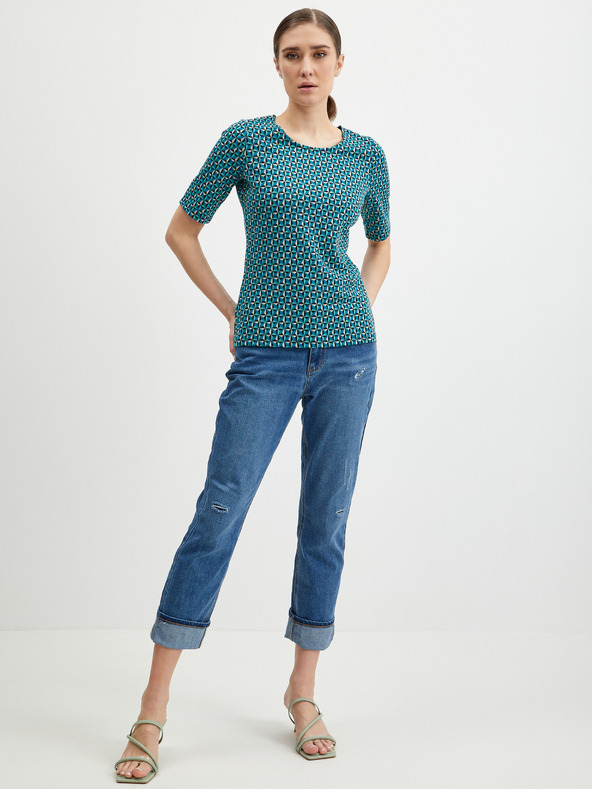 Orsay Bluză vernil de damă cu model ORSAY