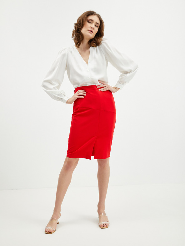 Orsay Fustă de damă roșie ORSAY