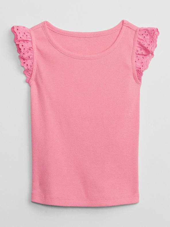 GAP Top pentru copii, cu broderie englezească GAP