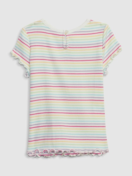 GAP Tricou cu textură reiată pentru copii GAP