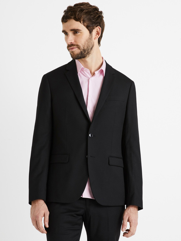 Celio Jachetă costum bărbați negru Celio Duarmure