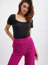 Orsay Pantaloni de damă roz ORSAY