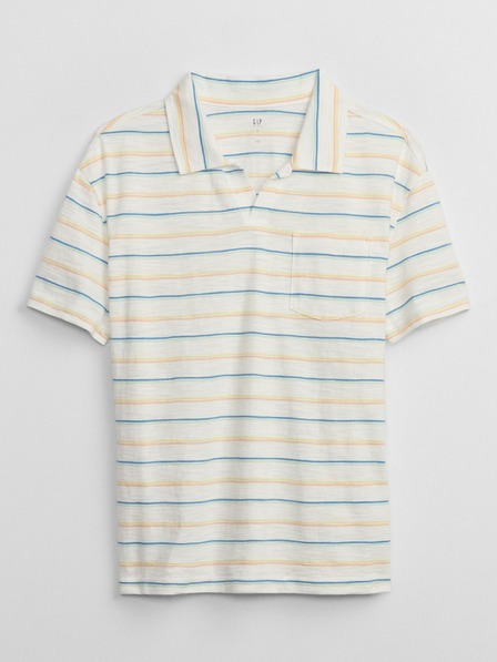 GAP Tricou polo în dungi pentru copii GAP