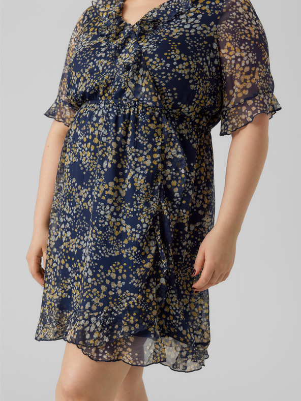 Vero Moda Curve Rochie cu model albastru închis pentru femei de la VERO MODA CURVE Dora