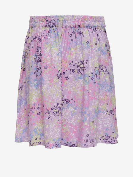 ONLY Violet deschis Fustă florală pentru fete ONLY Anna