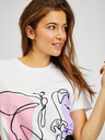 Sam 73 Tricou imprimat alb pentru femei SAM73 Musca