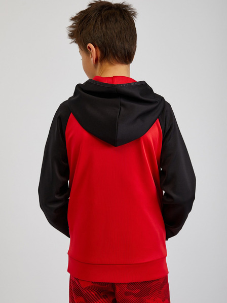 Sam 73 Hanorac unisex negru și roșu pentru copii SAM73 Draco