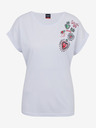 Sam 73 Tricou imprimat alb pentru femei SAM73 Bootes