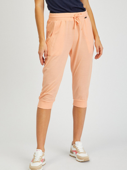 Sam 73 Pantaloni de trening trei sferturi pentru femei de culoare caise SAM73 Phoenix