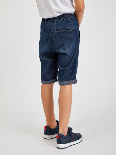 Sam 73 SAM73 Robert pantaloni scurți din denim albastru închis pentru băieți
