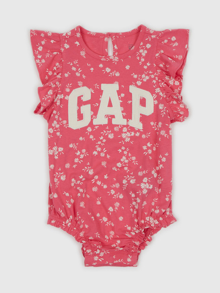 GAP Baby body cu flori organic GAP